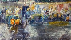 Ký họa “Sài Gòn trong tôi” 