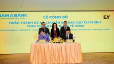 Nam A Bank tiên phong hoàn thành báo cáo tài chính theo chuẩn mực quốc tế 