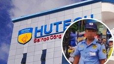 Bảo vệ Đại học Hutech (ảnh nhỏ) đánh gãy xương mũi đối tác của nhà trường. 