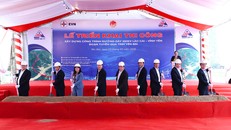 Triển khai thi công công trình đường dây 500KV Lào Cai-Vĩnh Yên (Vĩnh Phúc)