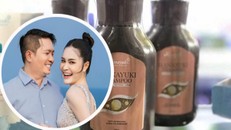 Đoàn Di Băng và Nguyễn Quốc Vũ (ảnh nhỏ) cùng sản phẩm thứ 3 bị thu hồi.