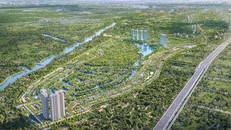 Dự án Eco Retreat được thiết kế với nhiều mảng xanh.