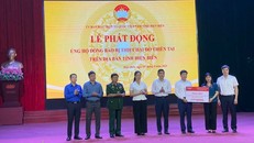 Agribank đồng hành cùng chính quyền và nhân dân các địa phương khắc phục thiệt hại do bão Wipha