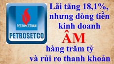 Petrosetco: Lãi tăng 18,1%, nhưng dòng tiền kinh doanh âm hàng trăm tỷ và rủi ro thanh khoản