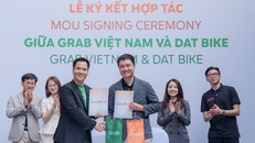 Grab bắt tay Dat Bike, tạo điều kiện cho tài xế công nghệ chuyển đổi xanh