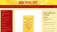 Vàng Ngọc Hải và vàng Ngọc Thẩm bị phạt hơn 1,7 tỷ đồng