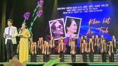 Đêm nhạc "Khúc hát ân tình" tôn vinh đôi nghệ sĩ Lư Nhất Vũ - Lê Giang - Ảnh: Minh Khang