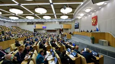 Một phiên họp Duma Quốc gia Nga ở Moskva.