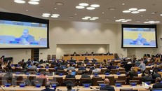 Quang cảnh Phiên thảo luận chung khai mạc Kỳ họp thường niên lần thứ 61 của Ủy ban đặc biệt về hoạt động gìn giữ hòa bình Liên hợp quốc. Ảnh: Trần Thanh Tuấn/TTXVN.