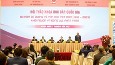 Hội thảo khoa học cấp quốc gia "80 năm Đề cương về Văn hóa Việt Nam - Khởi nguồn và động lực phát triển".
