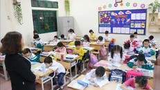 Hà Nội tiếp tục tuyển sinh lớp 1, lớp 6 năm học 2023 - 2024 theo tuyến quận, huyện, thị xã. Ảnh minh họa: Thanh Tùng/TTXVN.