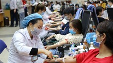 [Infographics] Hiến máu tình nguyện cứu người là nghĩa cử cao đẹp