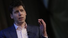 Sam Altman, Giám đốc điều hành công ty OpenAI cảnh báo về nguy cơ tuyệt chủng do AI. Ảnh: AP.
