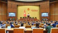 Toàn cảnh phiên bế mạc Kỳ họp thứ 5, Quốc hội khóa XV.