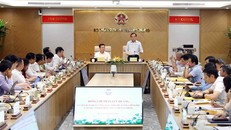 Quang cảnh buổi làm việc. Ảnh: Phạm Kiên/TTXVN.