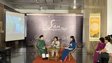 Quang cảnh buổi toạ đàm.