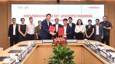 Kí kết giữa Viettel và Google hy vọng sẽ thúc đẩy chuyển đổi số lĩnh vực giáo dục và điện toán đám mây tại Việt Nam.