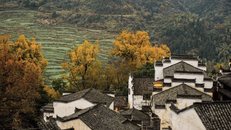  Làng cổ Vụ Nguyên thuộc Thượng Nhiêu, Giang Tây, Trung Quốc.