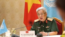 Thượng tướng Nguyễn Chí Vịnh. Ảnh: Dương Giang/TTXVN.