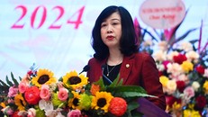 Bộ trưởng Bộ Y tế Đào Hồng Lan phát biểu tại Hội nghị triển khai công tác y tế năm 2024.