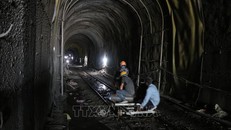 Tập trung khắc phục sự cố sạt lở hầm Bãi Gió