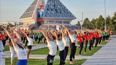 Chương trình Ngày Quốc tế Yoga lần thứ 10 năm 2024 tổ chức tại Ninh Thuận với chủ đề “Yoga - trao quyền cho phái đẹp”.