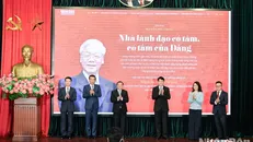 Lễ khai trương Trang thông tin đặc biệt. Ảnh: Thành Đạt.