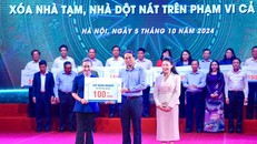 Tập đoàn Masan trao 100 tỷ hỗ trợ tỉnh Lào Cai.