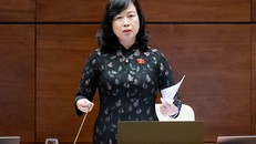 Bộ trưởng Bộ Y tế Đào Hồng Lan. Ảnh: QH