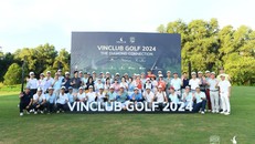 Các golfer tham gia VinClub Golf 2024 vòng đấu loại khu vực phía Nam tại Phú Quốc.