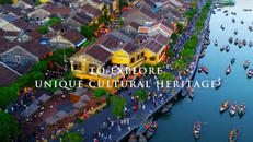 Hình ảnh Hội An trong video clip quảng bá. Ảnh: Trung tâm thông tin du lịch.