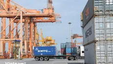 Năm 2024, kim ngạch thương mại hai chiều giữa Việt Nam với thị trường CPTPP ước đạt 102,1 tỷ USD. Ảnh: Đức Duy/TTXVN.