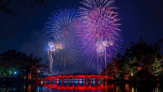 30 điểm bắn pháo hoa Tết Nguyên đán 2025 tại Hà Nội