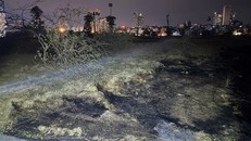 Hiện trường xảy ra sự cố trong đêm tổng duyệt chương trình tối 26/1/2025. Ảnh: BTC cung cấp.