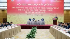 Quang cảnh buổi hội thảo. Ảnh: Tú Anh/TTXVN phát