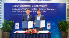 Ngân hàng Shinhan ký kết hợp tác chiến lược cùng Công ty Kinh doanh bất động sản Viglacera