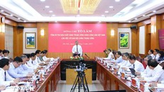 Toàn cảnh phiên làm việc.