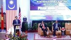 Thủ tướng Phạm Minh Chính cho biết Việt Nam coi GDĐT cùng với KHCN là quốc sách hàng đầu. Ảnh: VGP/Nhật Bắc.