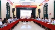 Quang cảnh buổi làm việc. Ảnh: LV.