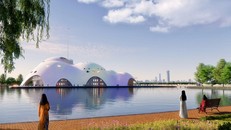 Phối cảnh nhà hát Ngọc Trai.