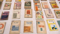 Sách giáo khoa qua các thời kỳ dự kiến sẽ được trưng bày tại triển lãm.