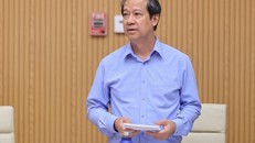 Theo Bộ trưởng, các tỉnh đã vào cuộc rất tích cực trong triển khai xây dựng 100 trường học vùng biên. Ảnh: VGP/Nhật Bắc.