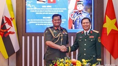 Tổng Tham mưu trưởng Quân đội nhân dân Việt Nam hội đàm với Tư lệnh Quân đội Hoàng gia Brunei