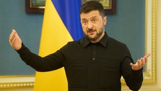 Tổng thống Ukraine Volodymyr Zelensky.
