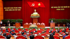 Tổng Bí thư Tô Lâm phát biểu tại Hội nghị lần thứ 13 Ban Chấp hành Trung ương Đảng khóa XIII.