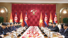 Tổng Bí thư Tô Lâm hội đàm với Tổng Bí thư, Chủ tịch Quốc vụ CHDCND Triều Tiên Kim Jong Un