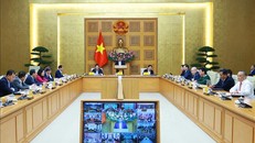 Thủ tướng Phạm Minh Chính chủ trì Phiên họp thứ 4 của Ban Chỉ đạo Trung ương về chính sách nhà ở và thị trường bất động sản. Ảnh: Dương Giang/TTXVN.