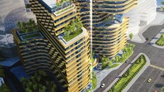 Phối cảnh của Dự án Butterfly Tower