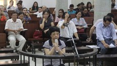 Bà Châu Thị Thu Nga tại phiên xét xử 