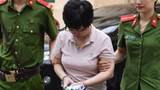 Bị cáo Châu Thị Thu Nga hầu tòa sáng 9/10.